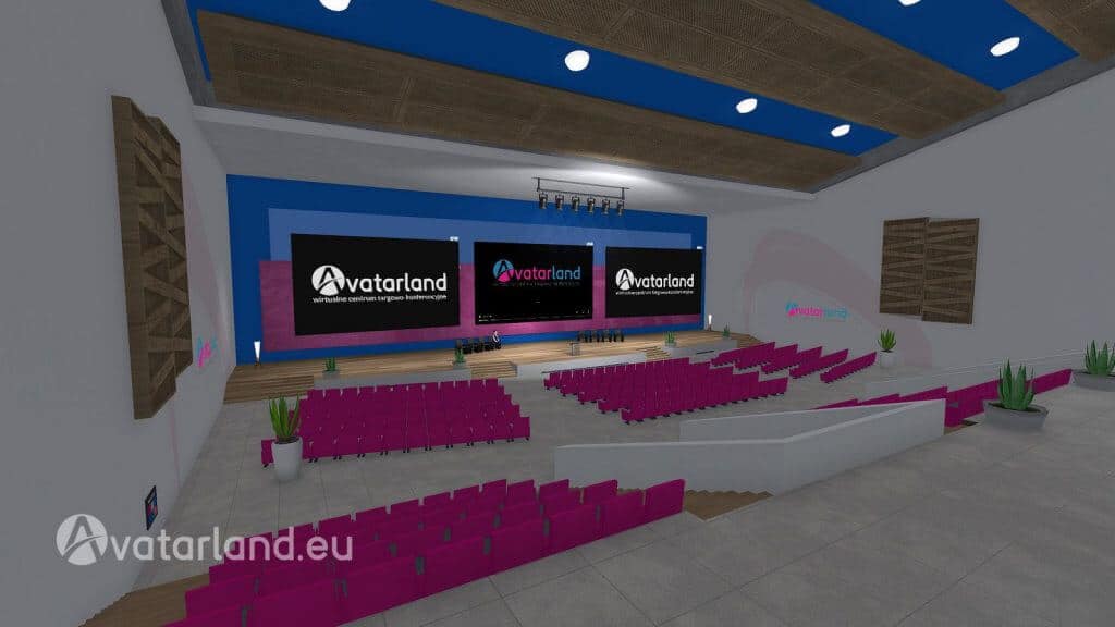 AVATARLAND Island 3D powered by Virbela - Auditorium