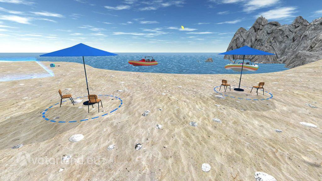 AVATARLAND Island 3D powered by Virbela - Beach